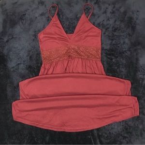 Contrast Lace Cami Night Dress